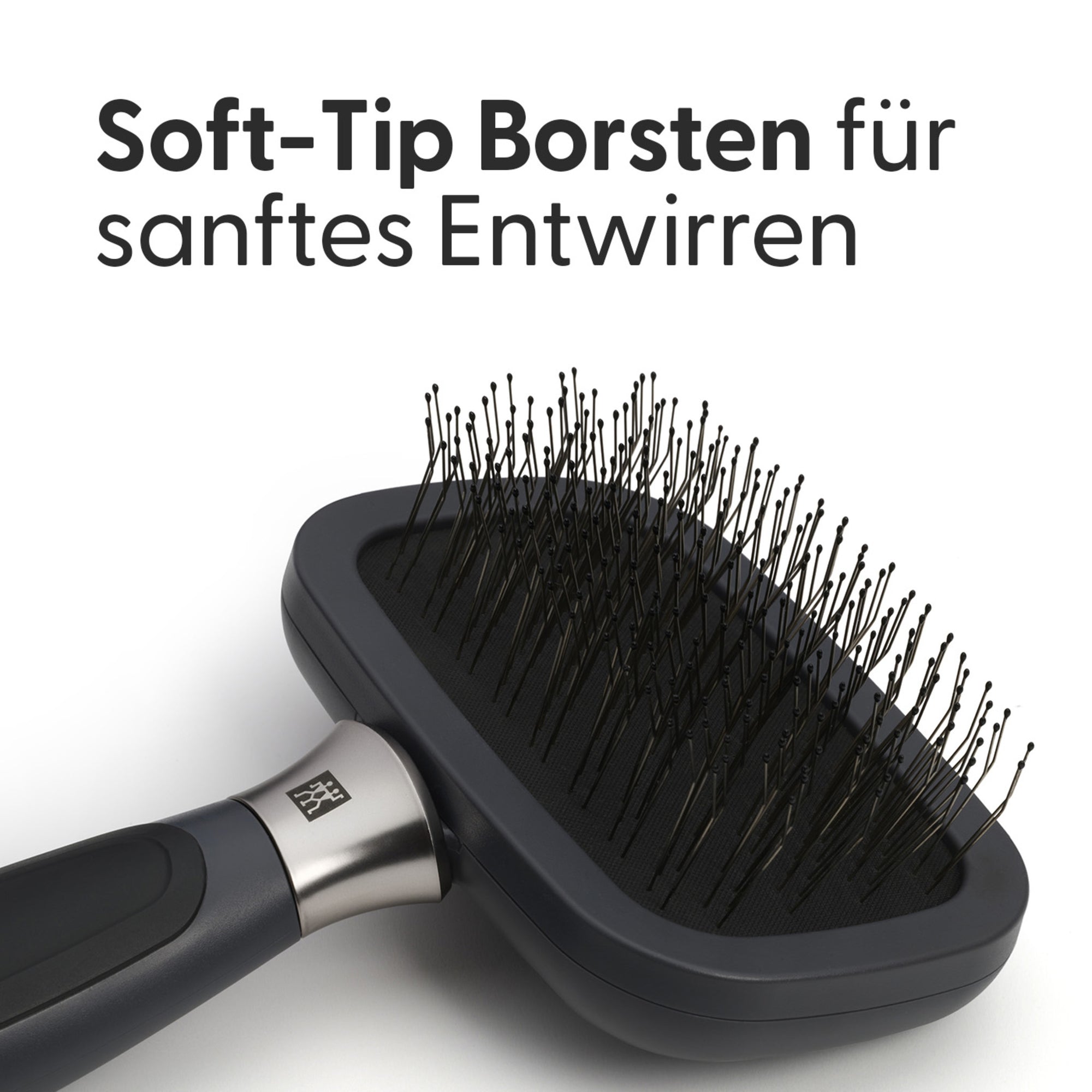 Soft‑Tip Zupfbürste für mittelgroße und große Hunde