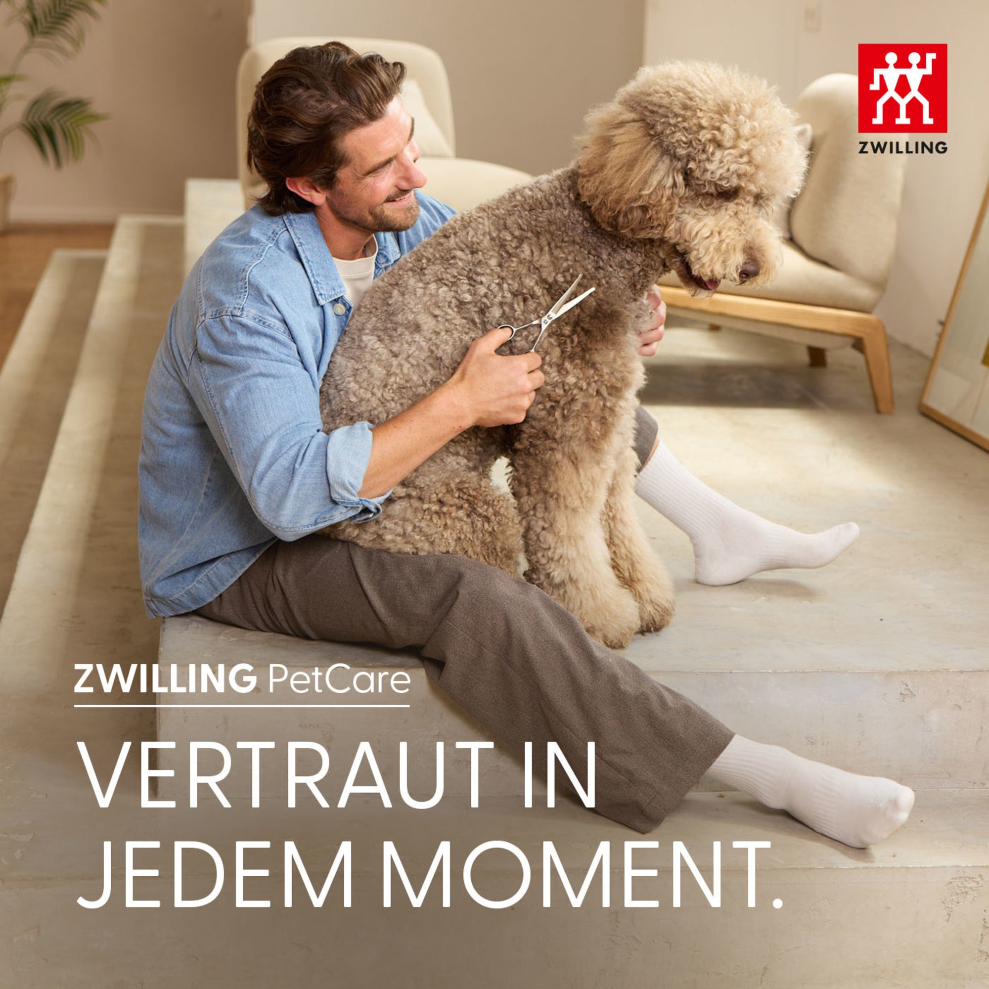 Safety Fellschere für kleine Hunde und Katzen